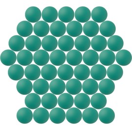 Jedulin 40MM Ping Pong, 50 Pack Assorted Colored Tennis Balls Multi Color Plastic Balls Fun Beer Ping Pong Bulk, Arts and Craft, Party Decoration, Cat Balls (Dark Green)