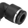 10Pcs Pneumatic Connectors L Shape Right Angle External Thread Quick