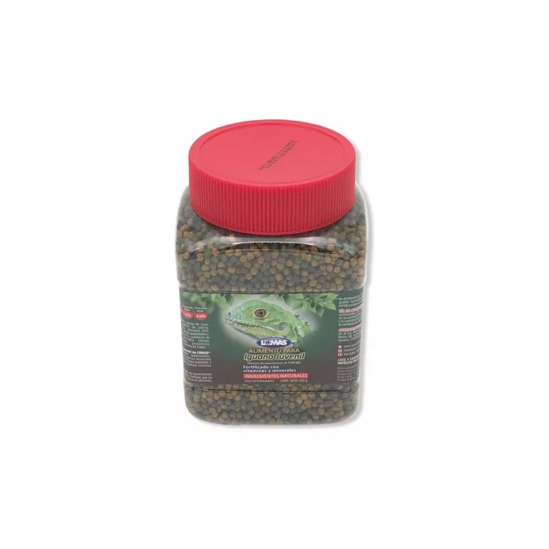 Lomas Alimento Iguana Juvenil Ingredientes Naturales 350 Grs Lomas