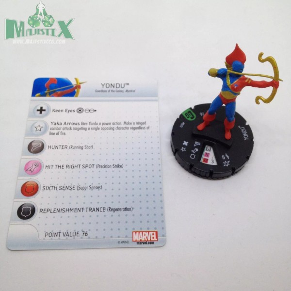 WizKids Heroclix Guardians of the Galaxy set Yondu #023 Uncommon