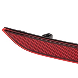 Unbranded (Right)gernie Rear Bumper Reflector Weather Resistant Red Lens Car Tail