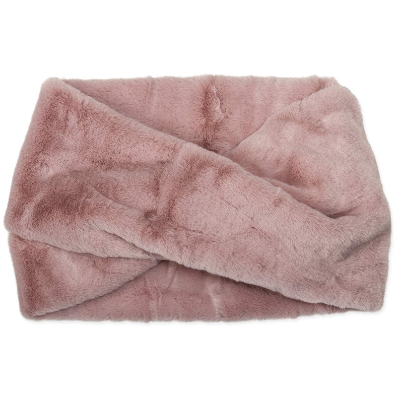 Caspar SC480 Warm Elegant Women's Winter Fur Loop Scarf, antique