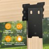 4x4 Outdoor Multi-Use Angle Brackets,Platform Bracket for Hunting Blinds, Shooting