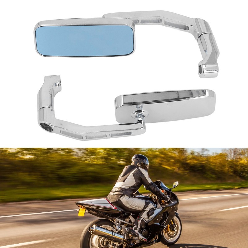 Rear View Side Mirrors Rotatable Bending Bar Retro Rugged High