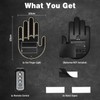 DIBMS Hand Gesture Light with Remote, Red LED Finger Funny