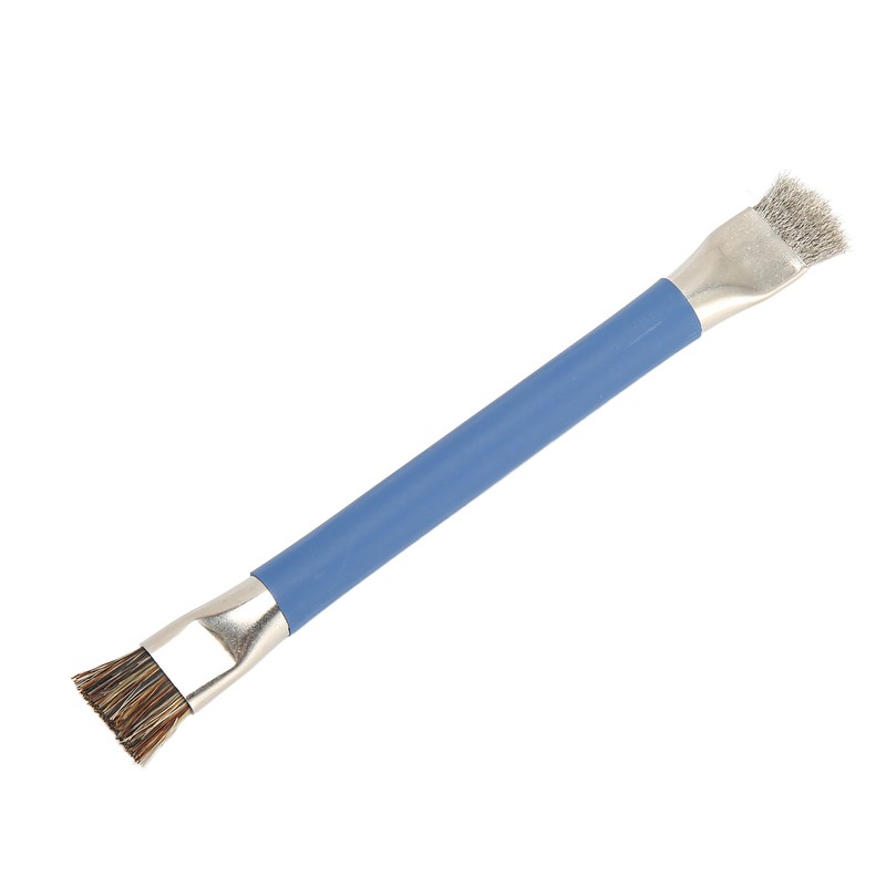 2Pcs Motherboard IC Cleaning Brush Double Head Antistatic Brushes for