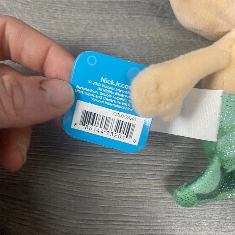 Nickelodeon Bubble Guppies Gil Plush 7" Toy NEW Rare Retired