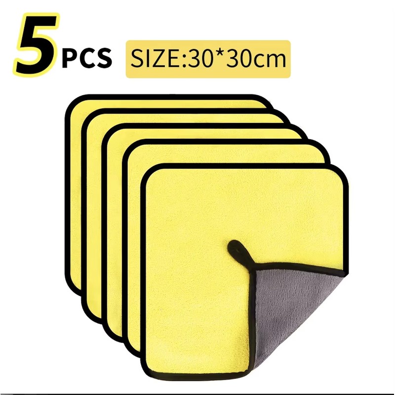 10pcs 30x60cm Microfiber