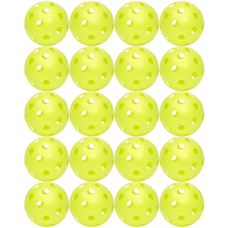 Hot Glove Bag of 20 Optic Yellow Softballs (PPS-20-OY)