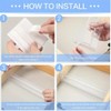 Lyfelights 8 Pack Drawer Dividers – Stackable, Adjustable & Expandable