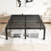 18 Inch King Size Bed Frame, 3500Lbs Heavy Duty Metal