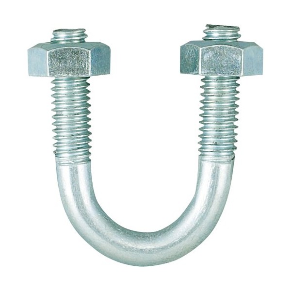 TRUSCO TSGP2BT100A U-Bolt for SGP, Uniqlo 100A Nominal Diameter W3/8