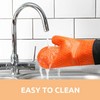 Chrider Silicone Non Slip Heat Resistant Waterproof Oven Mitts Set