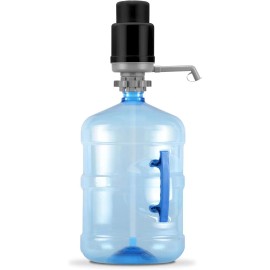 Universal Manual Water Bottle Pump 1-5 Gallon Jug Dispenser Portable 48mm 55mm Pump for Camping Picnics and More!color: Black Color