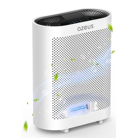 AZEUS True HEPA Air Purifier for Home, Up to 2160 sq ft Large Room, UV light | Ionic Generator | Office or Commercial Filter 99.97% Pollen Smoke Dust Pet Dander Auto Mode Sensor
