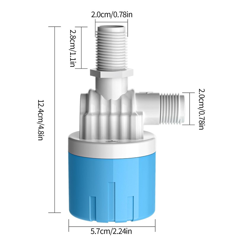 "1/2" Automatic Water Level Control Valve | Water Float Valve