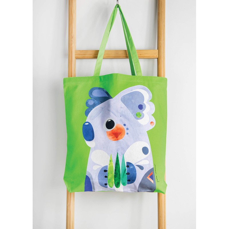 Maxwell & Williams Large Kangaroo 100% Cotton Multi Coloured Tote
