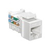 Leviton 61HOM-RW6 Home 6 Snap-In Connector, T568A/B Wiring, White
