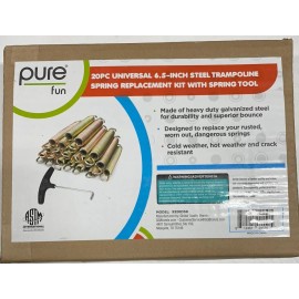 Pure Fun TRAMPOLINE SPRING (20-PACK)  6-1/2" FREE SHIPPING