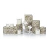 Wild Tuberose Zodax Grand Casablanca Scented Candle Trio - Gift
