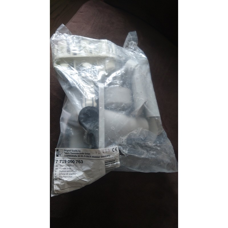 Junkers Odour Trap Collection Condensate/Connection Safety Valve Safety