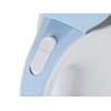 Teesa TSA1010 Cordless Kettle, 1.7 Litre, White/Blue