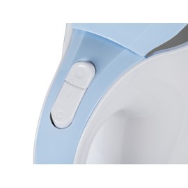 Teesa TSA1010 Cordless Kettle, 1.7 Litre, White/Blue