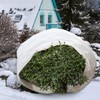 Agfabric Plant Covers Freeze Protection with Zipper 108"x108" 0.9oz Plant