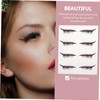 SAFIGLE 4Pairs Shiny Eyeliner Decals for Stunning Eye Makeup Eye