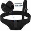 Adjustable Shoulder Holster – Black Underarm Holster with Retention Strap