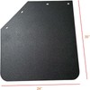 BST BSSP Pair Universal Heavy Duty Polymer Mudflaps 24x30 Inch,