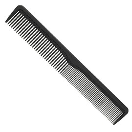 Premium Hair Comb - Shatterproof Premium Carbon Comb for Hair & Beard - Developed by Barbers - 18 cm Antistatic Mens Comb Barber Comb Double-Sided - Styling Haircomb for Men and Women,mens stylingcomb