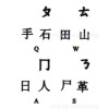Online-welcome CHINESE KEYBOARD STICKER LABEL TRANSPARENT BLACK LETTERS