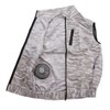Summer Cooling Fan Vest USB Detachable White Fan Air Conditioning