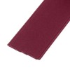 MECCANIXITY Elastic Bands for Sewing 2"(5cm) 5 Yard Burgundy Red