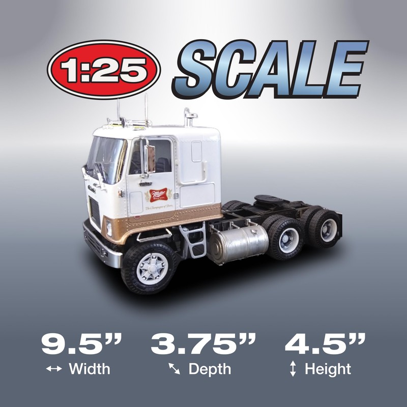 Round 2 Unknown AMT GMC Astro 95 Semi Tractor (Miller