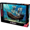 Anatolian Puzzle - Shipwreck Sea, 1500 Piece Jigsaw Puzzle, #4558