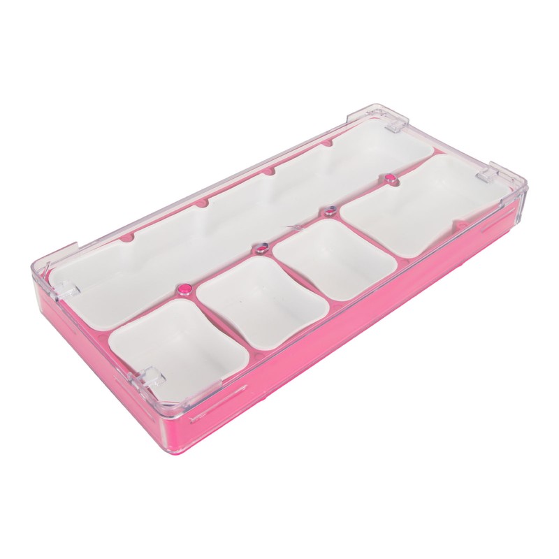 Watch Parts Storage Box 5 Compartments Portable Dustproof Multipurpose Watch