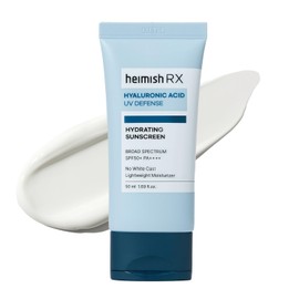 HEIMISH RX - Protector solar hidratante de ácido hialurónico, protector solar diario para cara, hidratante facial SPF 50, 50 ml