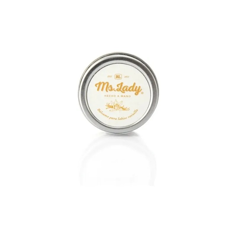 Bálsamo Labial Ms. Lady Vitamina E Orgánico Vainilla 30 Gr