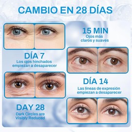 RUISTLI Parches para ojos acido Hialuronico 60 Piezas-Parches para ojeras ácido Hialurónico-eye patches Antiojeras-Patchology eye patches y bolsas en los ojos