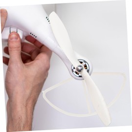 KONTONTY 4pcs Protective Cover for 3 3 Propellers Guards Quick-Release No Tools Needed Plastic Random Style White