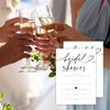 Ketsord Bridal Shower Invitations With Envelopes - Hand-Writing Fonts -