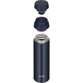 Thermos JOR-500 DNVY Water Bottle, Vacuum Insulated Portable Mug, 16.9 fl oz (500 ml), Dark Navy, Dishwasher Safe Model