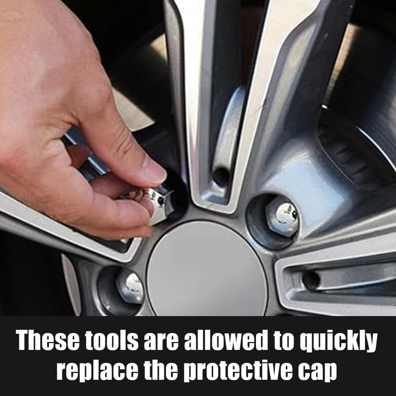 SULIUDAJI Pack of 40 Wheel Bolt Caps 17 mm Wheel