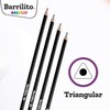 Barrilito Lápiz de grafito Triangular, bote con 72 piezas. 7725