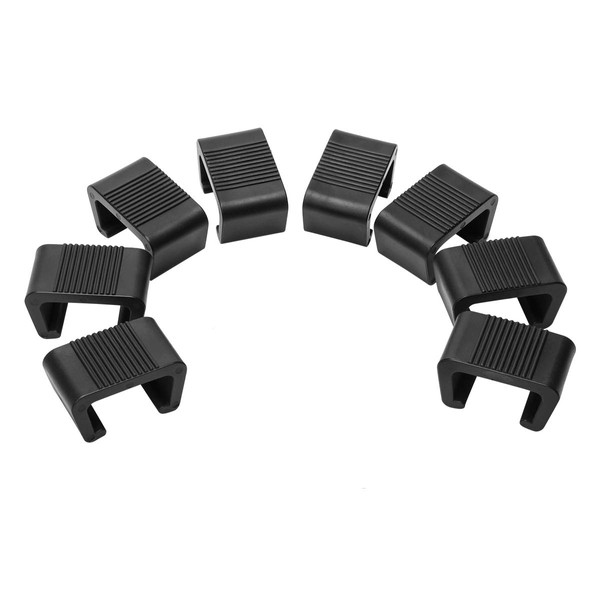 AHIER 8PCS Patio Furniture Clips, Outdoor Furniture Clips Wicker Furniture Rattan Chair Sofa Fasteners Clip