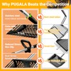 Pugala 5-in-1 Large Chicken Poop Scooper & Rake – 24"