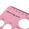 Pomya Nipple Ruler Flange Insert Kit, Flange Measuring Tool Kit