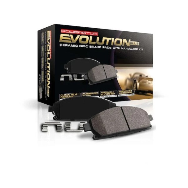 Power Stop Front Brake Pad Set For 2020-2024 Toyota Highlander